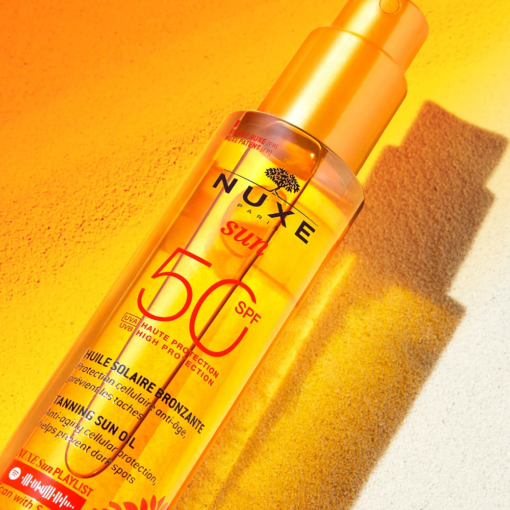 Nuxe Sun Huile Solaire Bronzante Spf50 - Image 2
