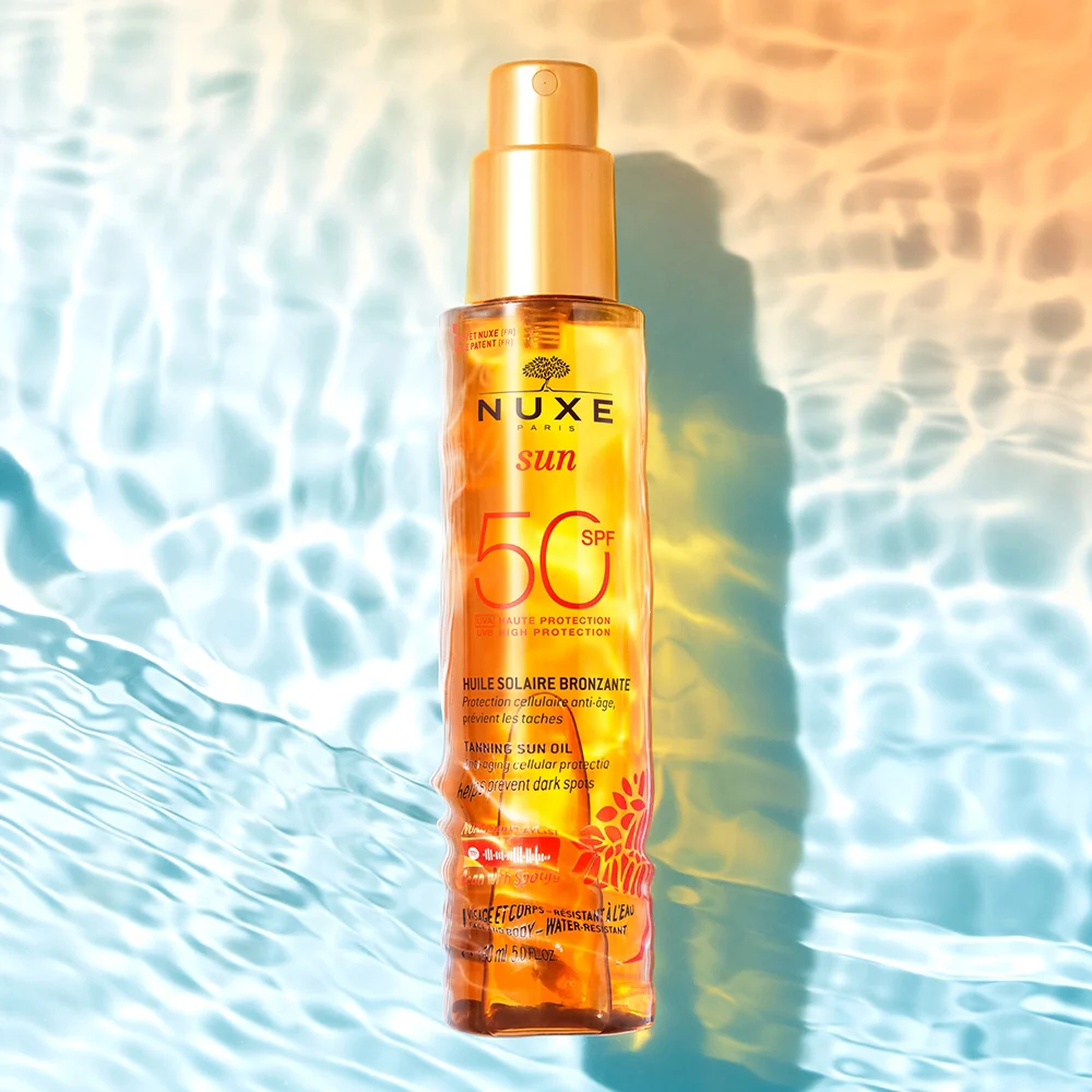 Nuxe Sun Huile Solaire Bronzante Spf50 - Image 3