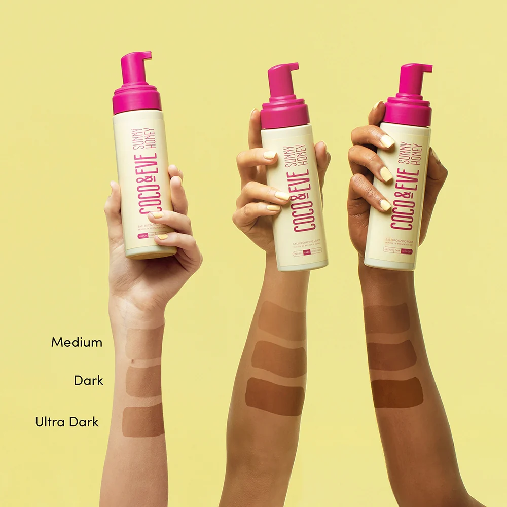 Coco&Eve Sunny Honey Self Tan Travel Kit Medium Set V1 - Image 5