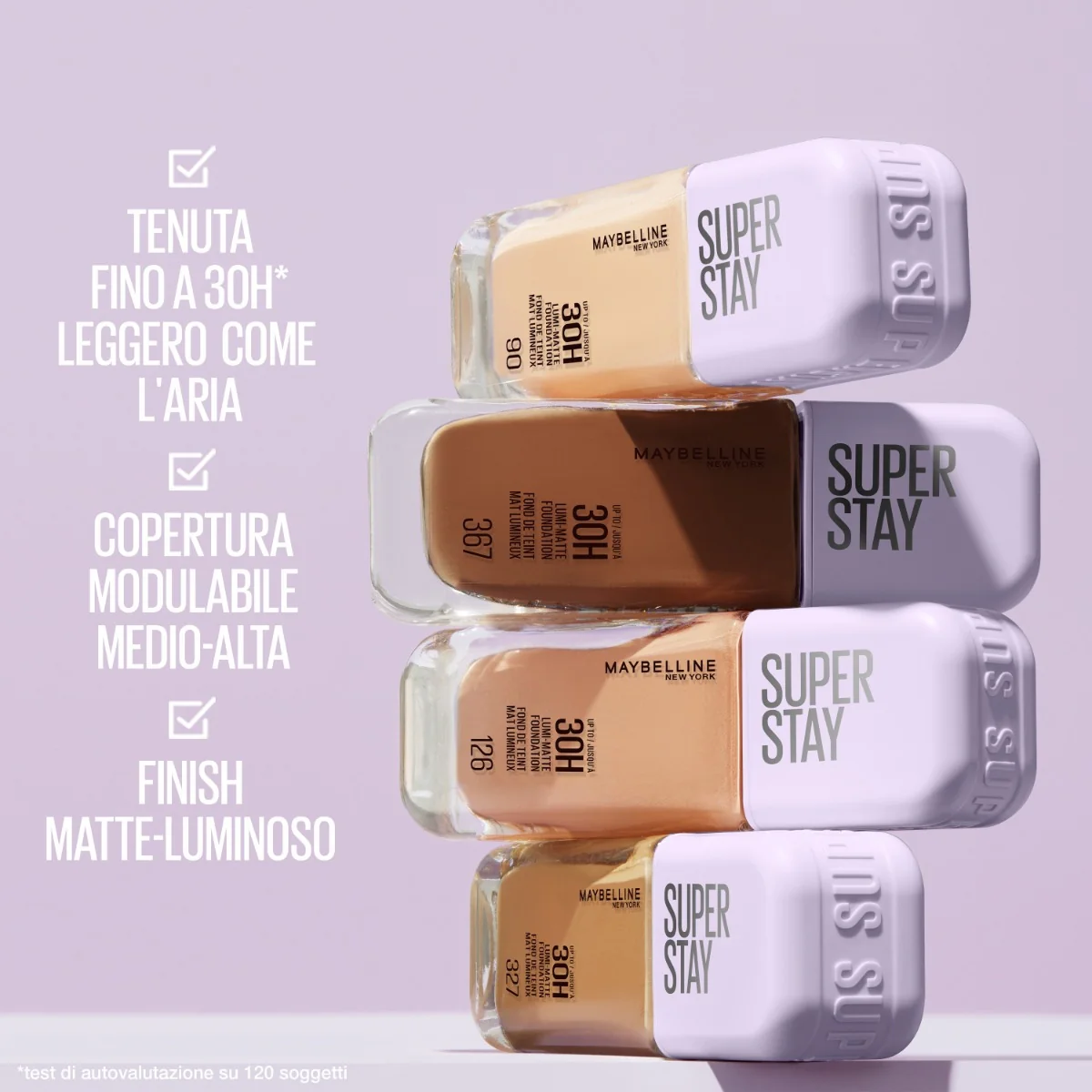 Maybelline New York Superstay Lumi Matte 30H Foundation 118 - Image 5