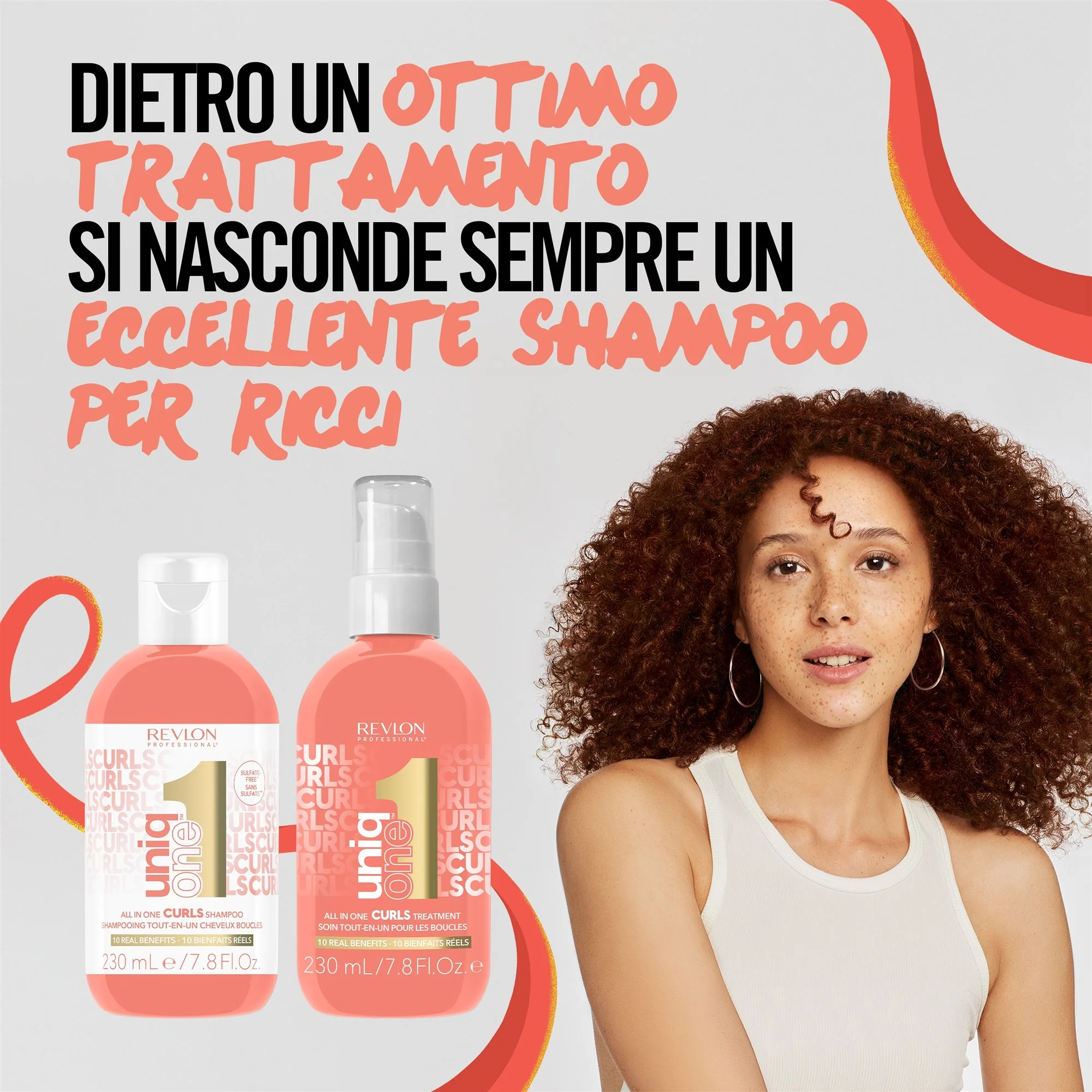 Revlon Professional Uniqone Curls Shampoo 230 ml - Image 5