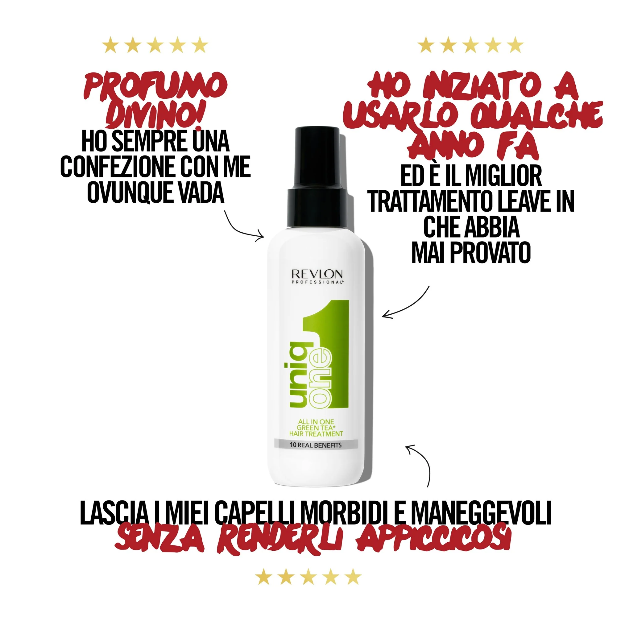 Revlon Professional Uniqone Hair Treatment Green Tea 150 ml - Image 7