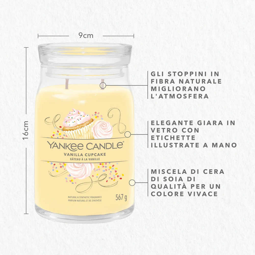 Yankee Candle Vanilla Cupcake Signature Grande a Cupcake Signature - Image 2