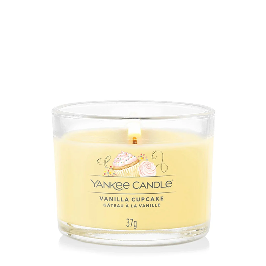 Yankee Candle Vanilla Cupcake Votive a Cupcake