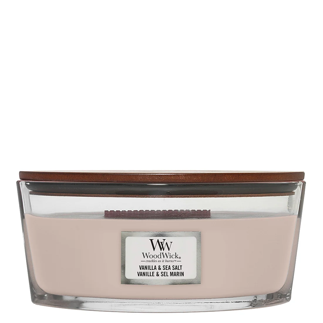 Woodwick Vanilla & Sea Salt Ellipse & Sea Salt