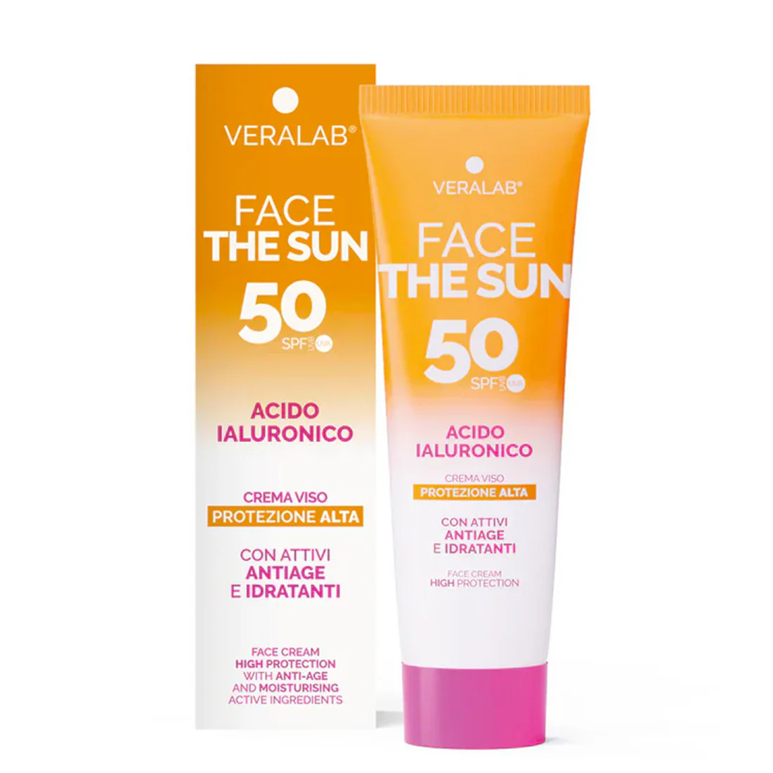 VERALAB Face Sun Viso Attivo Anti Impurità 50 ml