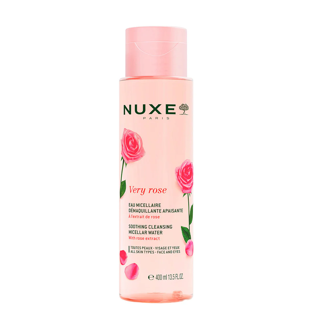 Nuxe Very Rose Eau Micellaire Démaquillante Apaisante 400 ml