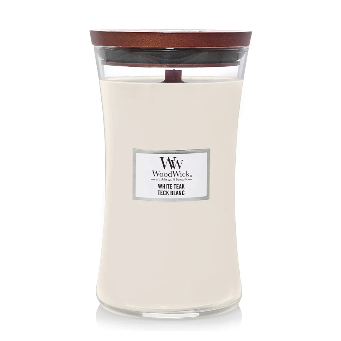 Woodwick White Teak Grande Teak