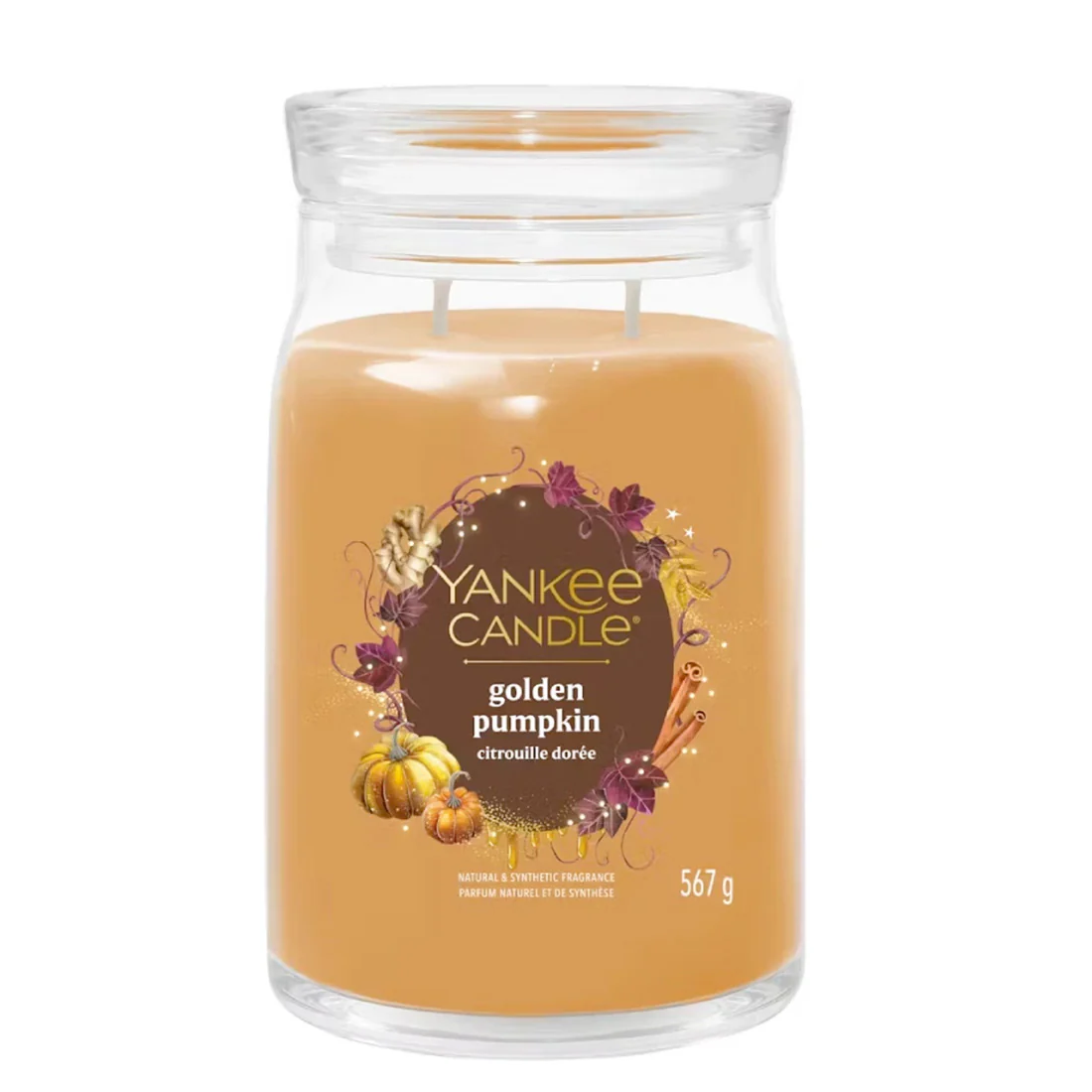 YANKEE CANDLE Golden Pumkin 567 g
