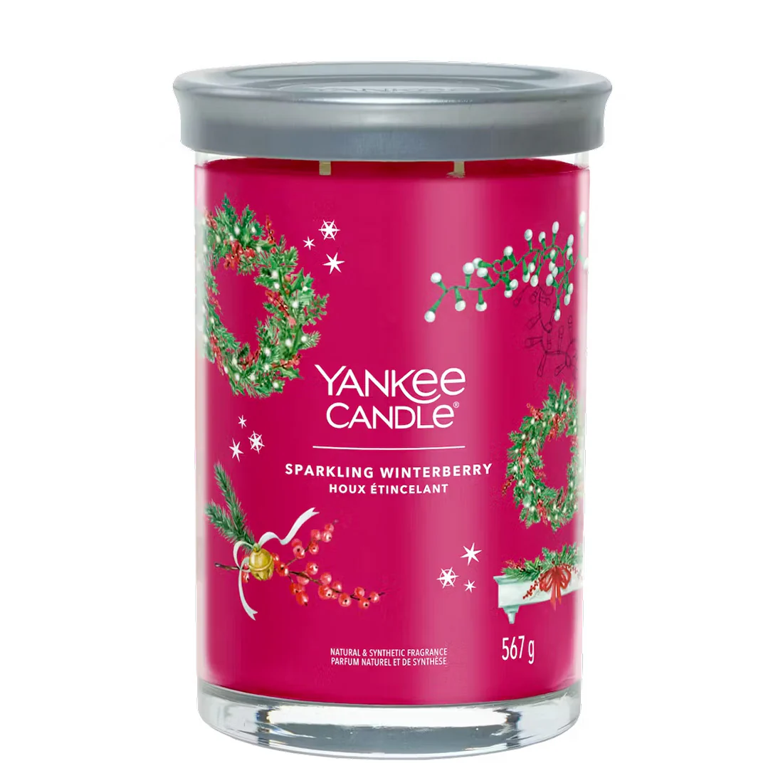 YANKEE CANDLE Sparkling Winterberry  567 g