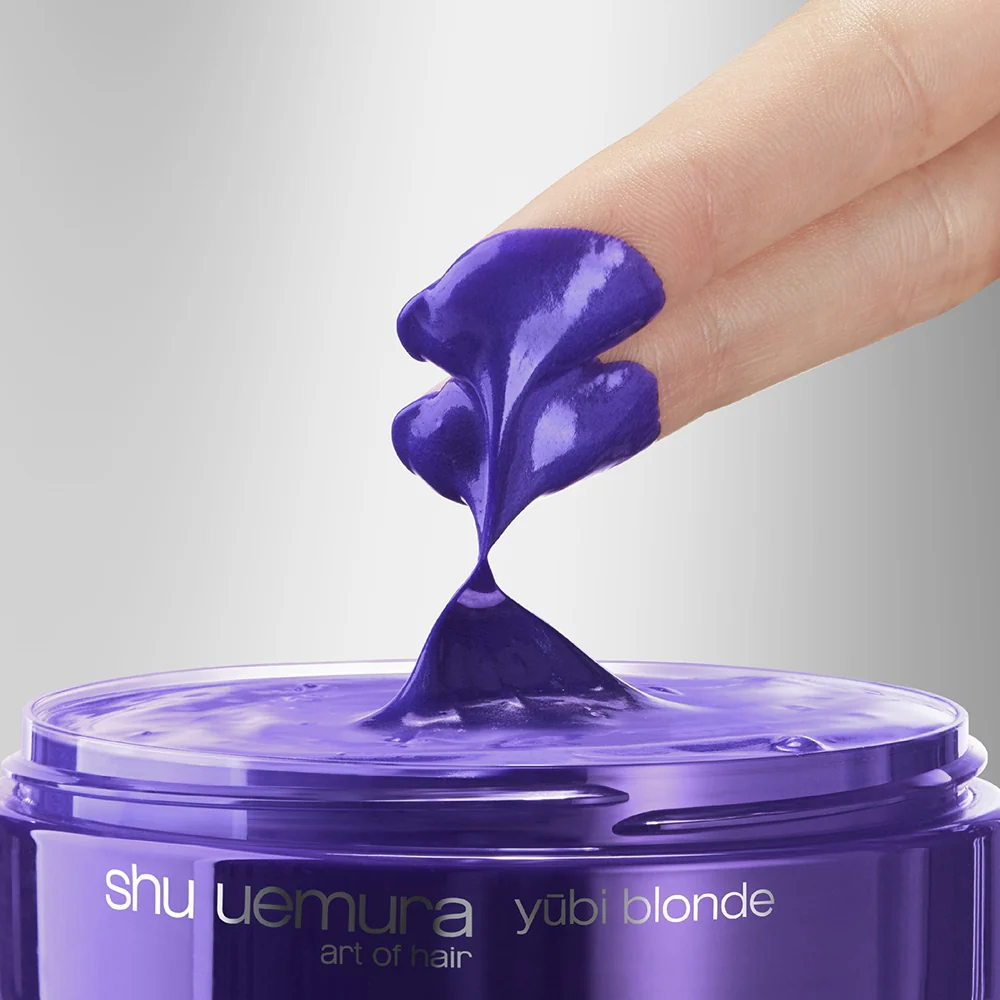 Shu Uemura Yubi Blonde Anti-brass Purple Balm 200 ml - Image 3